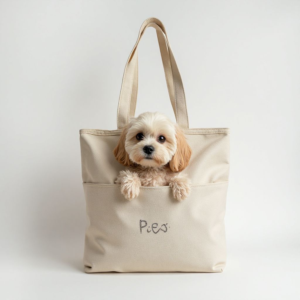 Personalized Pet Tote Bag